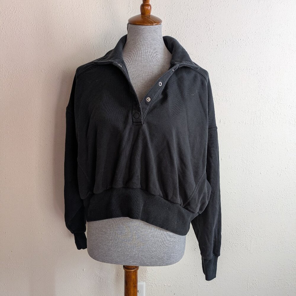 Fabletics Quarter Button Pullover - image 1